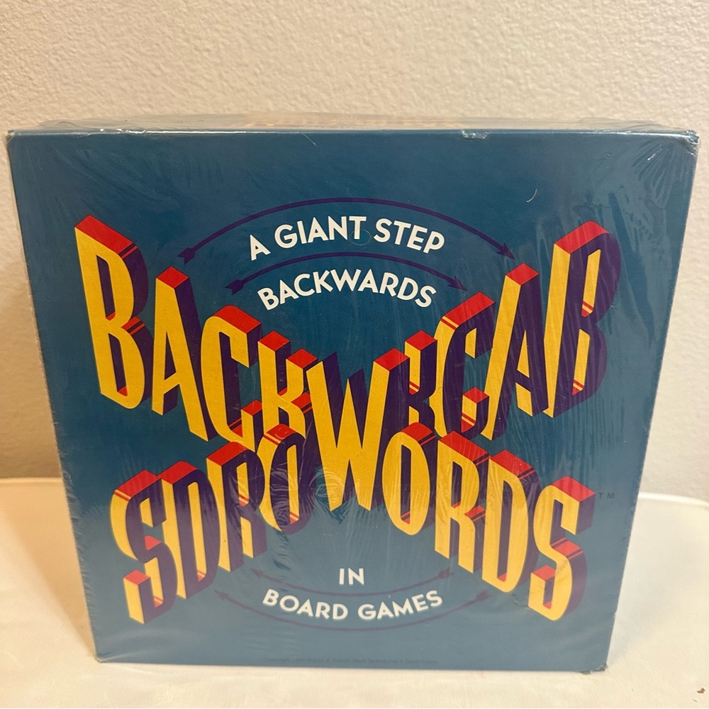 Source Unknown Blue and Yellow Board Game